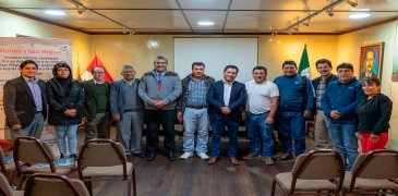 Alcalde provincial propone firmar convenio con la UGEL San Miguel